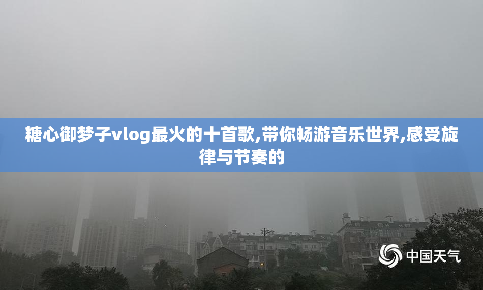 糖心御梦子vlog最火的十首歌,带你畅游音乐世界,感受旋律与节奏的
