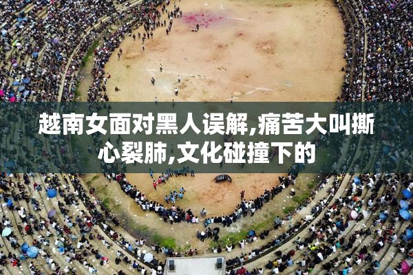 越南女面对黑人误解,痛苦大叫撕心裂肺,文化碰撞下的