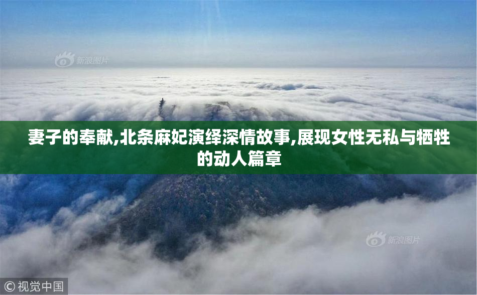 妻子的奉献,北条麻妃演绎深情故事,展现女性无私与牺牲的动人篇章