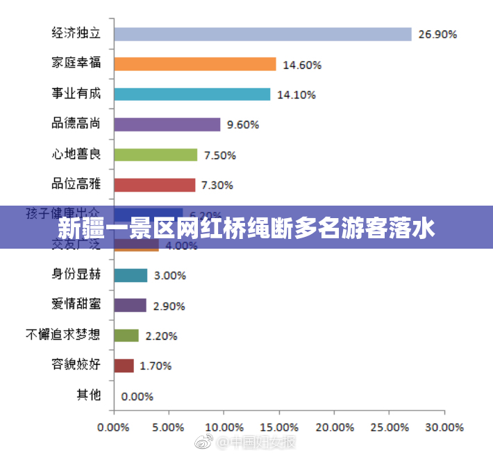 新疆一景区网红桥绳断多名游客落水