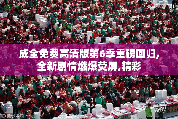 成全免费高清版第6季重磅回归,全新剧情燃爆荧屏,精彩