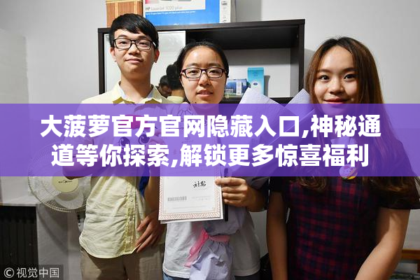 大菠萝官方官网隐藏入口,神秘通道等你探索,解锁更多惊喜福利
