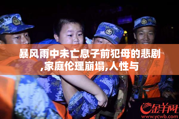 暴风雨中未亡息子前犯母的悲剧,家庭伦理崩塌,人性与