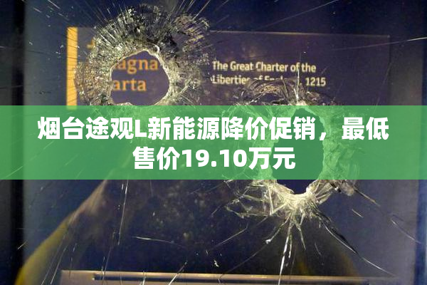 烟台途观L新能源降价促销，最低售价19.10万元