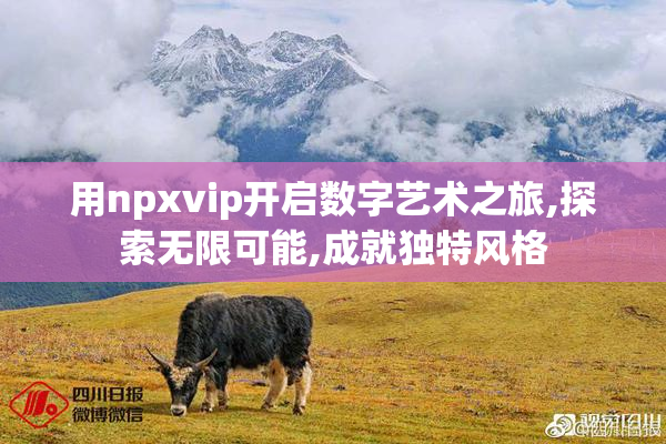 用npxvip开启数字艺术之旅,探索无限可能,成就独特风格