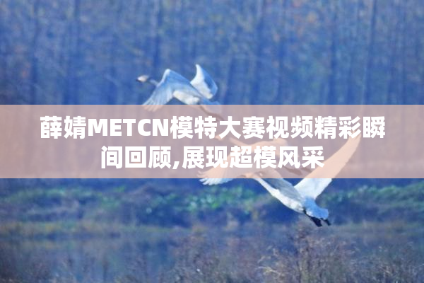 薛婧METCN模特大赛视频精彩瞬间回顾,展现超模风采