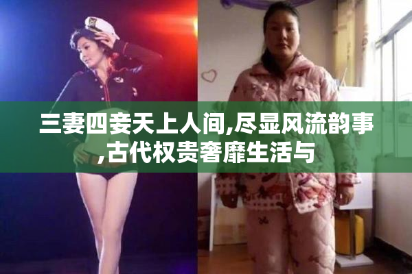 三妻四妾天上人间,尽显风流韵事,古代权贵奢靡生活与