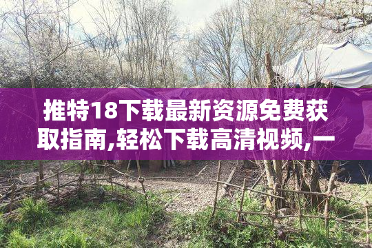 推特18下载最新资源免费获取指南,轻松下载高清视频,一键保存热门