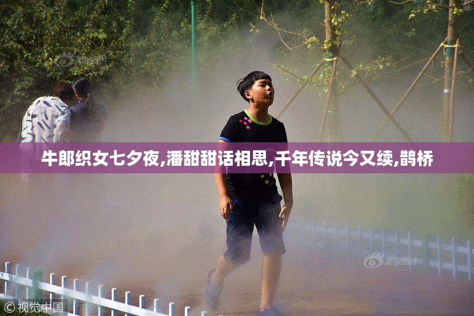 牛郎织女七夕夜,潘甜甜话相思,千年传说今又续,鹊桥