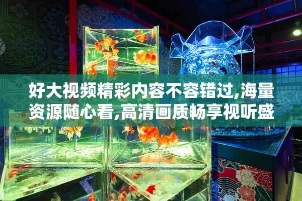 好大视频精彩内容不容错过,海量资源随心看,高清画质畅享视听盛宴