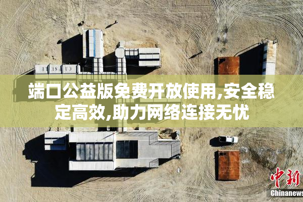 端口公益版免费开放使用,安全稳定高效,助力网络连接无忧