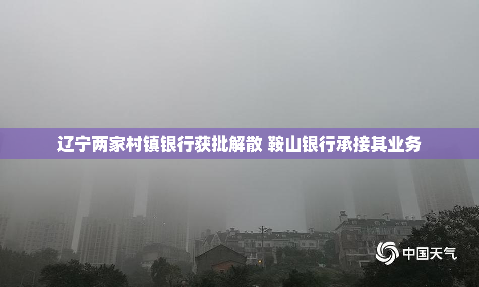 辽宁两家村镇银行获批解散 鞍山银行承接其业务