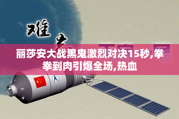 丽莎安大战黑鬼激烈对决15秒,拳拳到肉引爆全场,热血