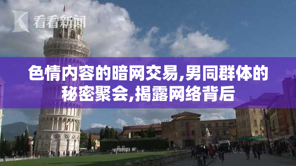 色情内容的暗网交易,男同群体的秘密聚会,揭露网络背后