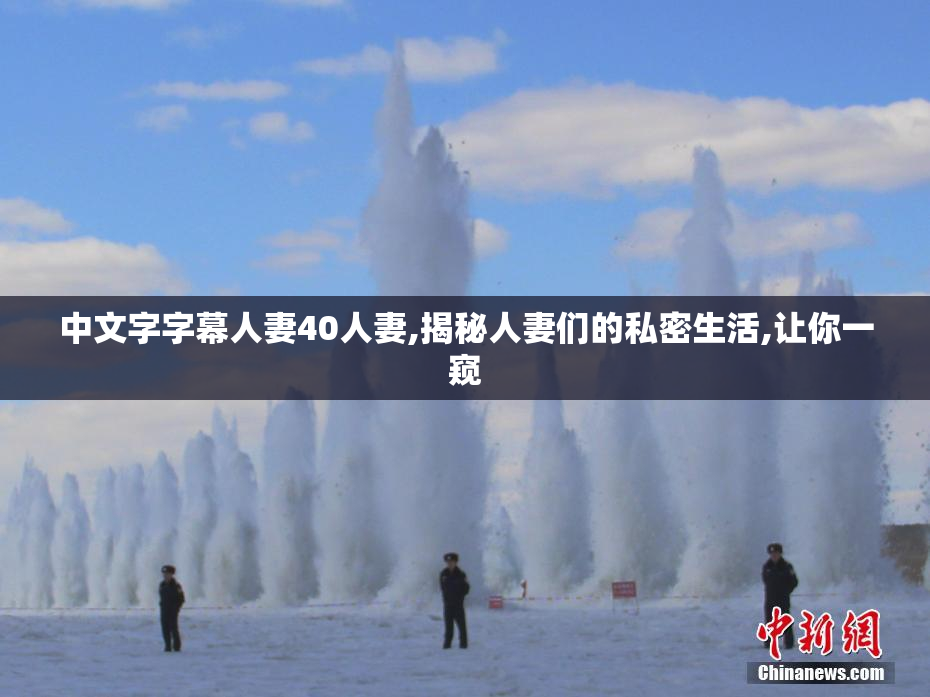 中文字字幕人妻40人妻,揭秘人妻们的私密生活,让你一窥