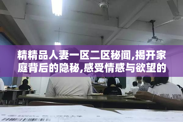 精精品人妻一区二区秘闻,揭开家庭背后的隐秘,感受情感与欲望的