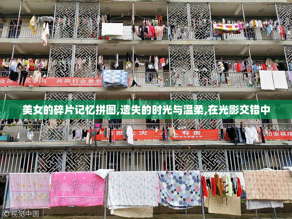 美女的碎片记忆拼图,遗失的时光与温柔,在光影交错中