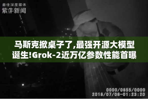 马斯克掀桌子了,最强开源大模型诞生!Grok-2近万亿参数性能首曝