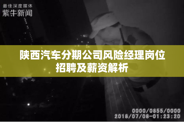 陕西汽车分期公司风险经理岗位招聘及薪资解析