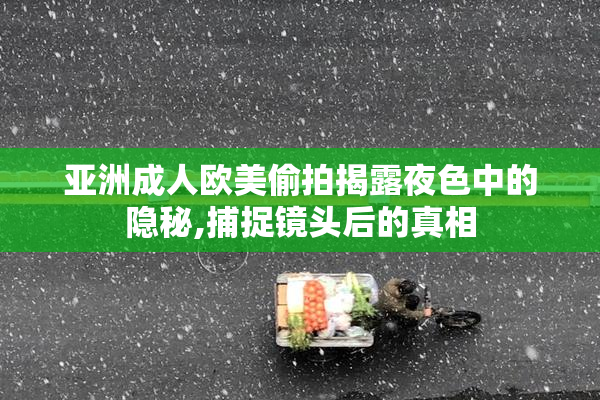 亚洲成人欧美偷拍揭露夜色中的隐秘,捕捉镜头后的真相