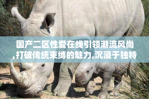 国产二区性爱在线引领潮流风尚,打破传统束缚的魅力,沉浸于独特的