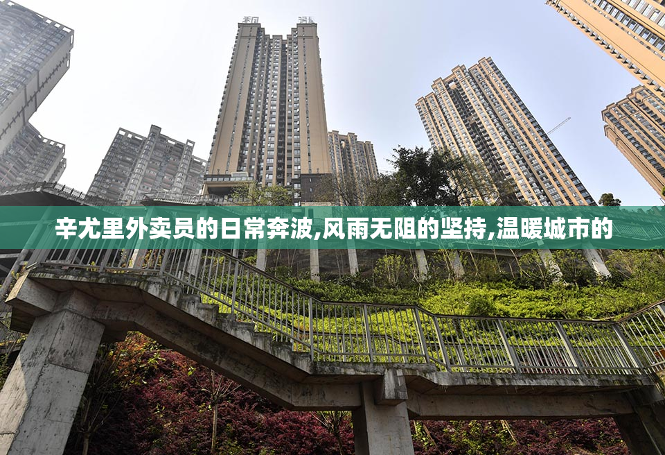 辛尤里外卖员的日常奔波,风雨无阻的坚持,温暖城市的