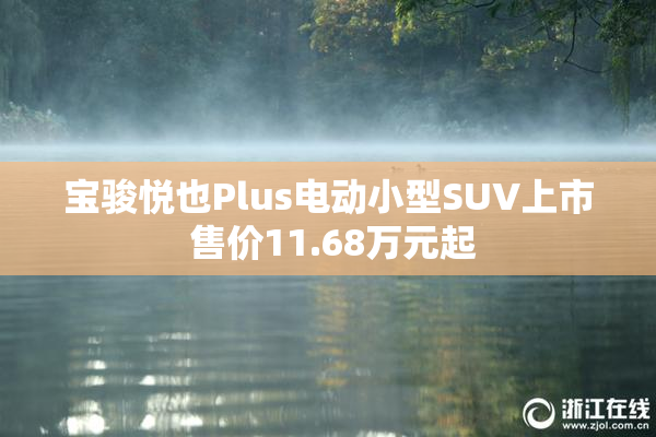 宝骏悦也Plus电动小型SUV上市 售价11.68万元起