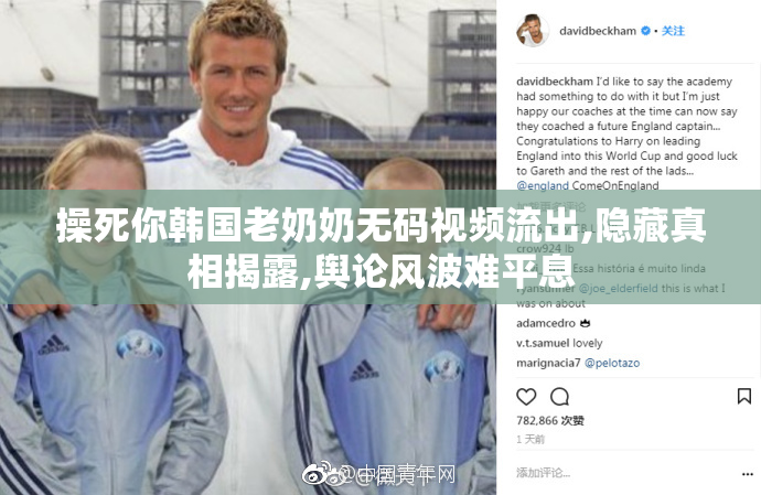 操死你韩国老奶奶无码视频流出,隐藏真相揭露,舆论风波难平息