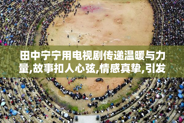 田中宁宁用电视剧传递温暖与力量,故事扣人心弦,情感真挚,引发无数