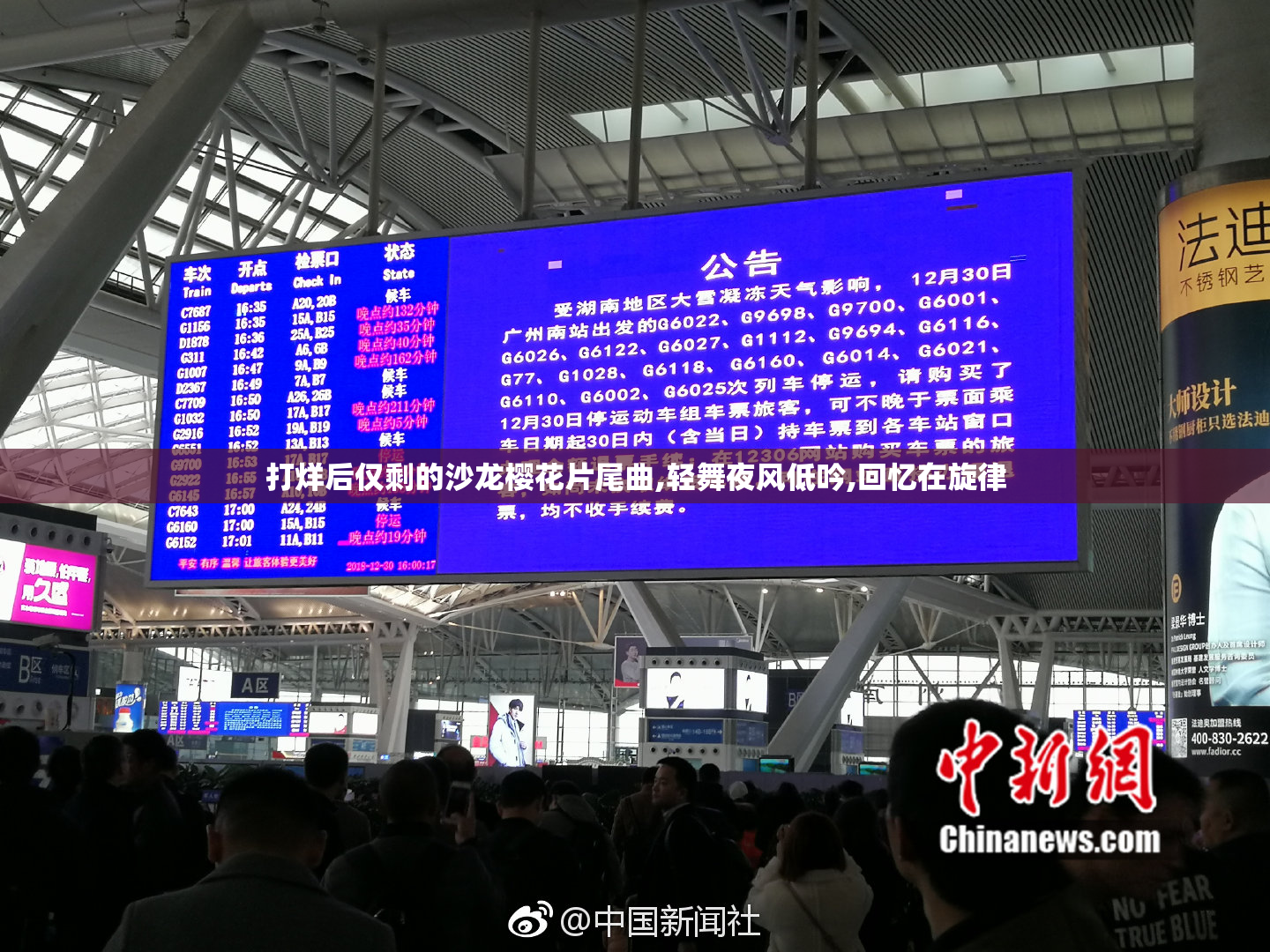 打烊后仅剩的沙龙樱花片尾曲,轻舞夜风低吟,回忆在旋律