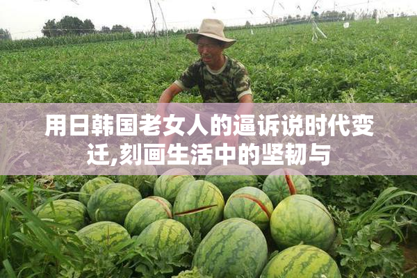 用日韩国老女人的逼诉说时代变迁,刻画生活中的坚韧与