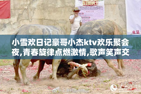 小雪欢日记豪哥小杰ktv欢乐聚会夜,青春旋律点燃激情,歌声笑声交织