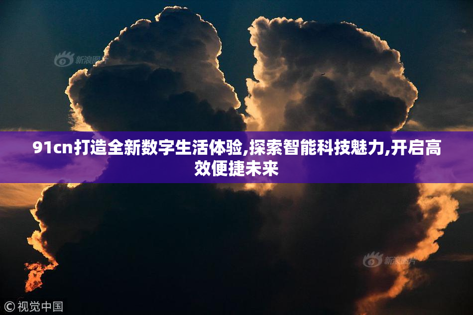 91cn打造全新数字生活体验,探索智能科技魅力,开启高效便捷未来