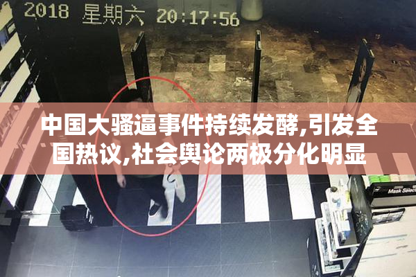 中国大骚逼事件持续发酵,引发全国热议,社会舆论两极分化明显