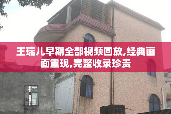 王瑞儿早期全部视频回放,经典画面重现,完整收录珍贵