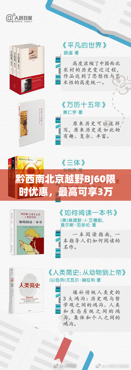 黔西南北京越野BJ60限时优惠，最高可享3万元折扣！