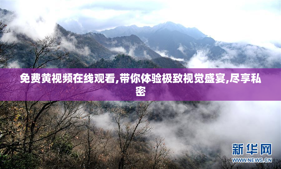 免费黄视频在线观看,带你体验极致视觉盛宴,尽享私密