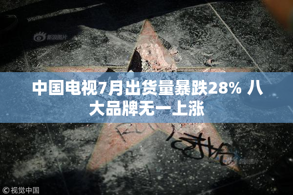 中国电视7月出货量暴跌28% 八大品牌无一上涨