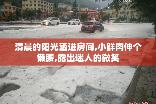 清晨的阳光洒进房间,小鲜肉伸个懒腰,露出迷人的微笑