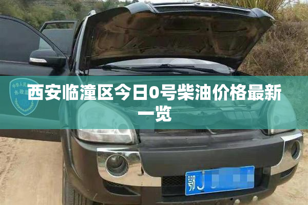 西安临潼区今日0号柴油价格最新一览