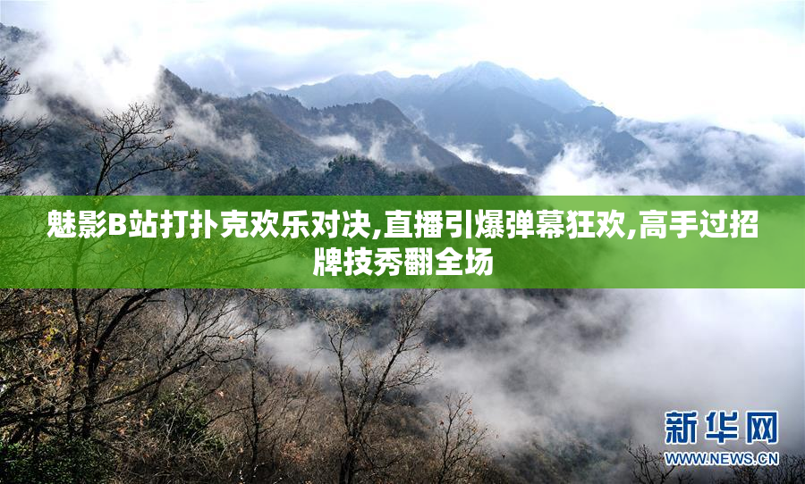 魅影B站打扑克欢乐对决,直播引爆弹幕狂欢,高手过招牌技秀翻全场