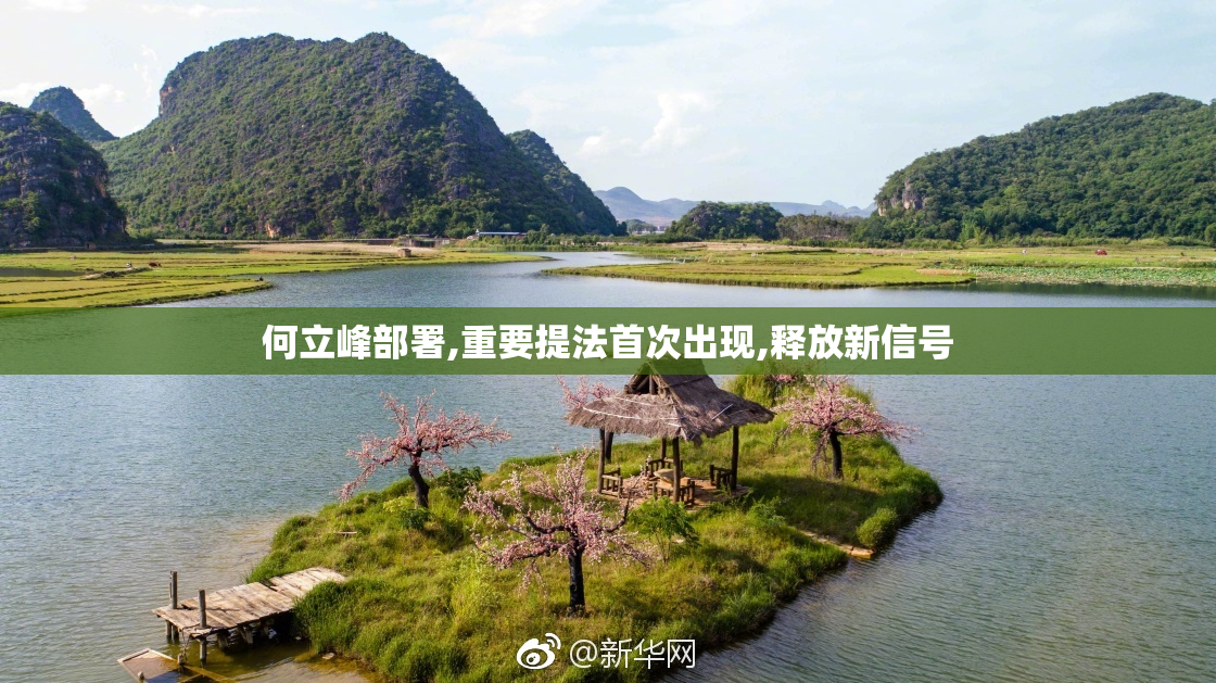 何立峰部署,重要提法首次出现,释放新信号