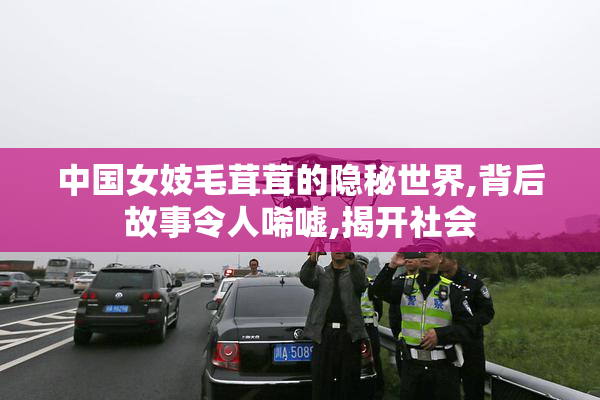 中国女妓毛茸茸的隐秘世界,背后故事令人唏嘘,揭开社会