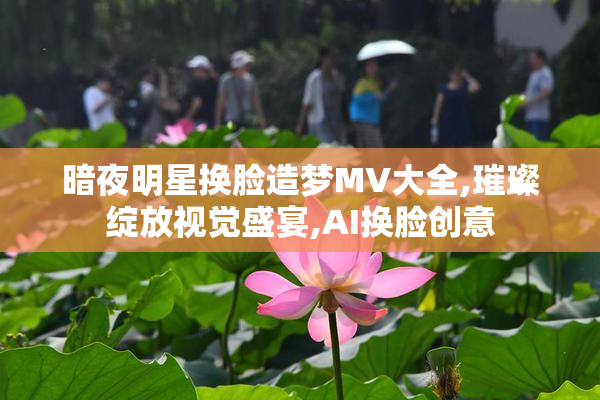 暗夜明星换脸造梦MV大全,璀璨绽放视觉盛宴,AI换脸创意