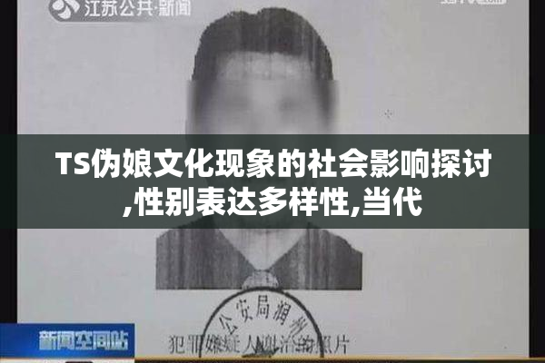 TS伪娘文化现象的社会影响探讨,性别表达多样性,当代