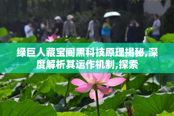 绿巨人藏宝阁黑科技原理揭秘,深度解析其运作机制,探索