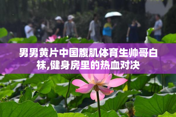 男男黄片中国腹肌体育生帅哥白袜,健身房里的热血对决