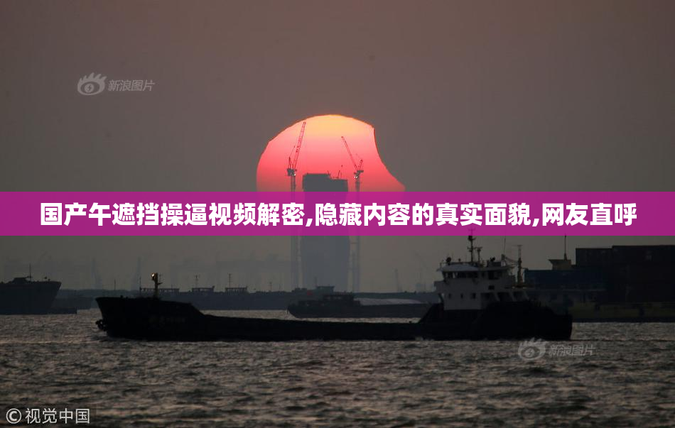 国产午遮挡操逼视频解密,隐藏内容的真实面貌,网友直呼