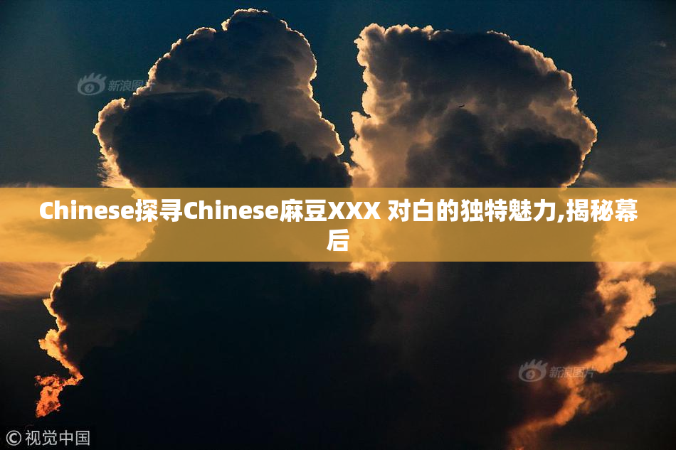 Chinese探寻Chinese麻豆XXX 对白的独特魅力,揭秘幕后