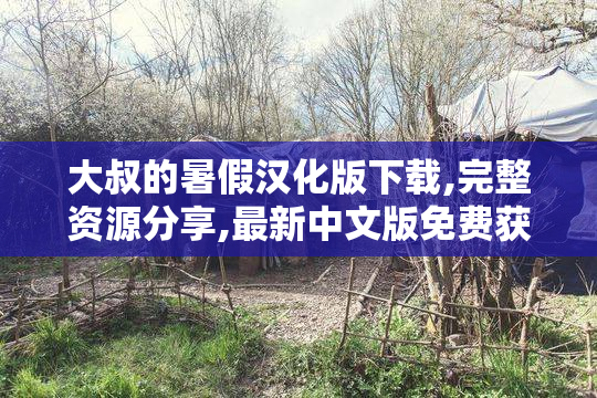 大叔的暑假汉化版下载,完整资源分享,最新中文版免费获取,附安装教程